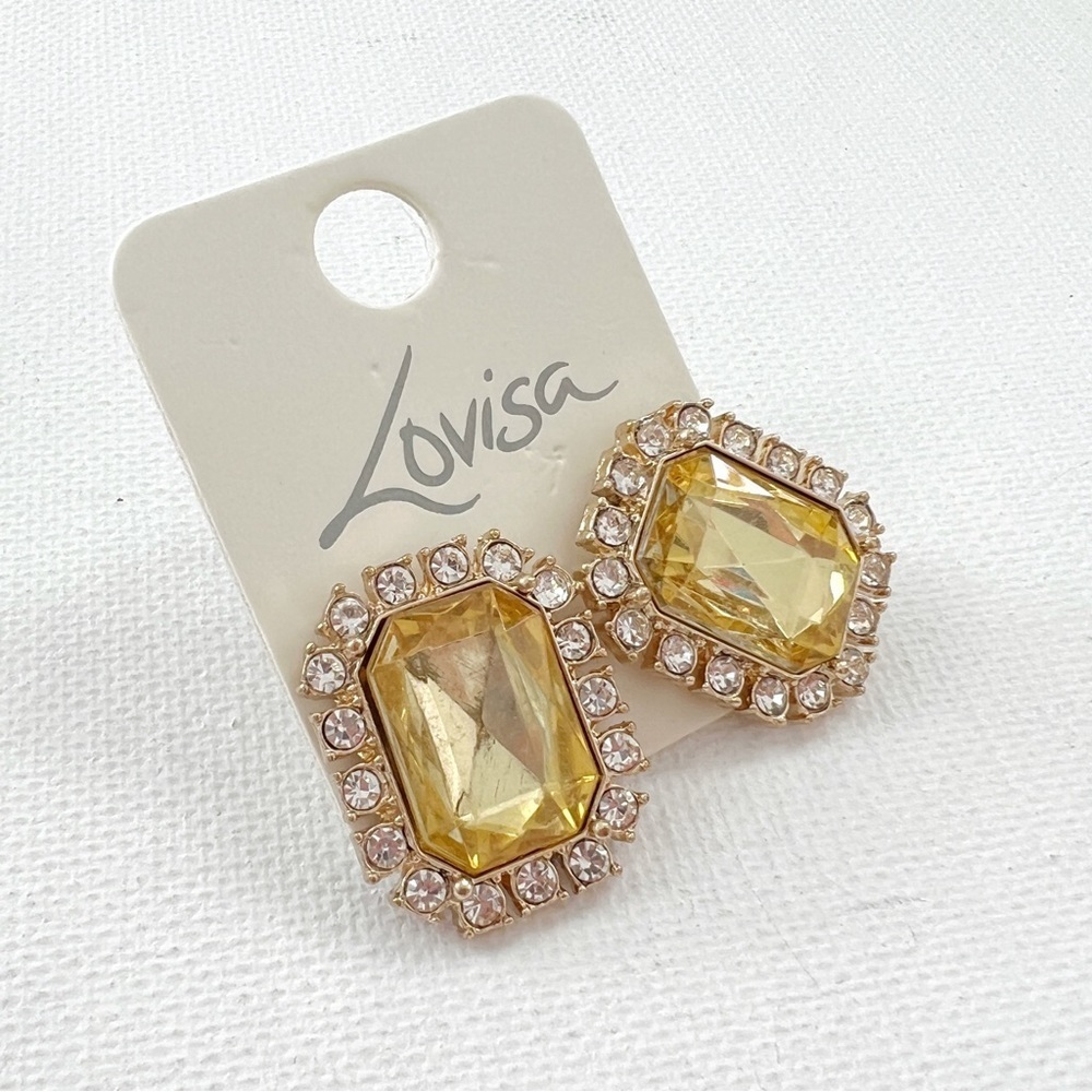 4/$25 Lovisa Crystal Stud Earrings